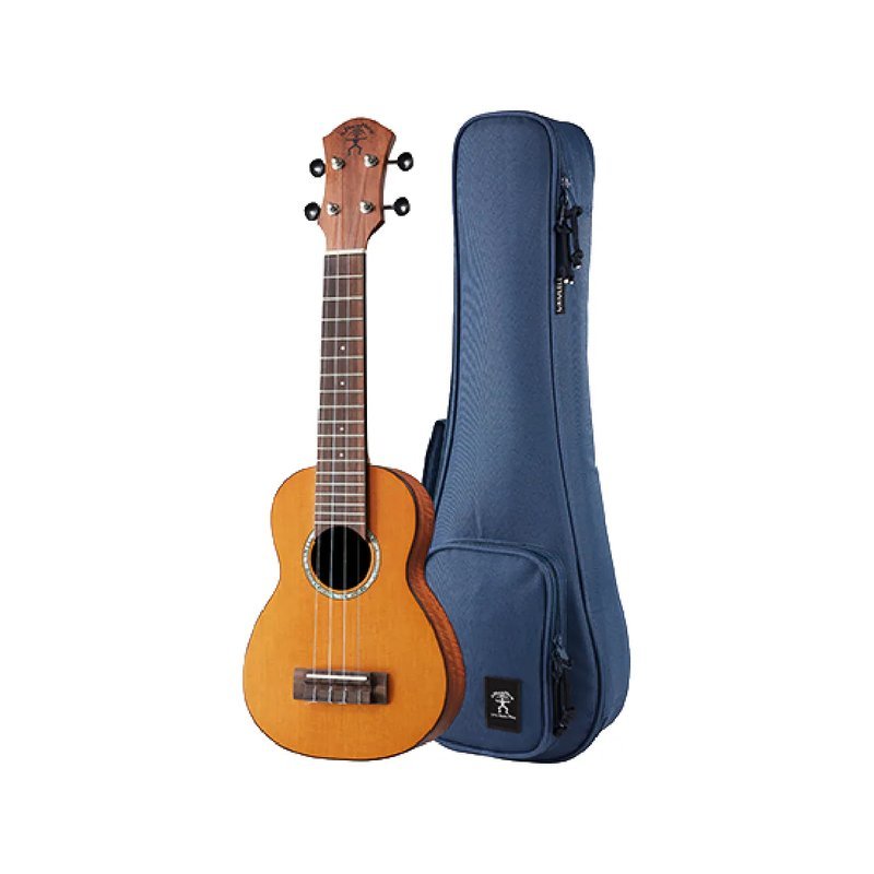 aNueNue aNueNue / 夏威夷夢4系列 面單烏克麗麗(紅松木面板)(原聲款/插電款)(S4E/C4E/T4E) 彩虹人官方認證 — 三峽烏克麗麗