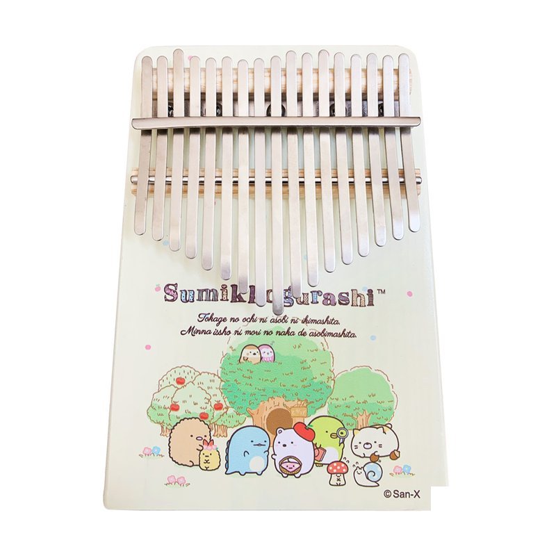 Sumikkogurashi-Double Side Colored Kalimba Sumikkogurashi-Double Side Colored Kalimba / Forest Style / Silver Keys / Sumikko Gurashi Thumb Piano — 三峽電鋼琴 / 鍵盤