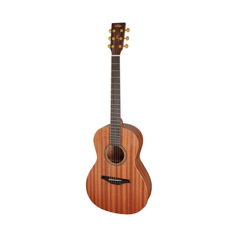 英國品牌 Vintage 拾音器原聲吉他 Parlour桶 VE800MH — 三峽吉他 / Bass