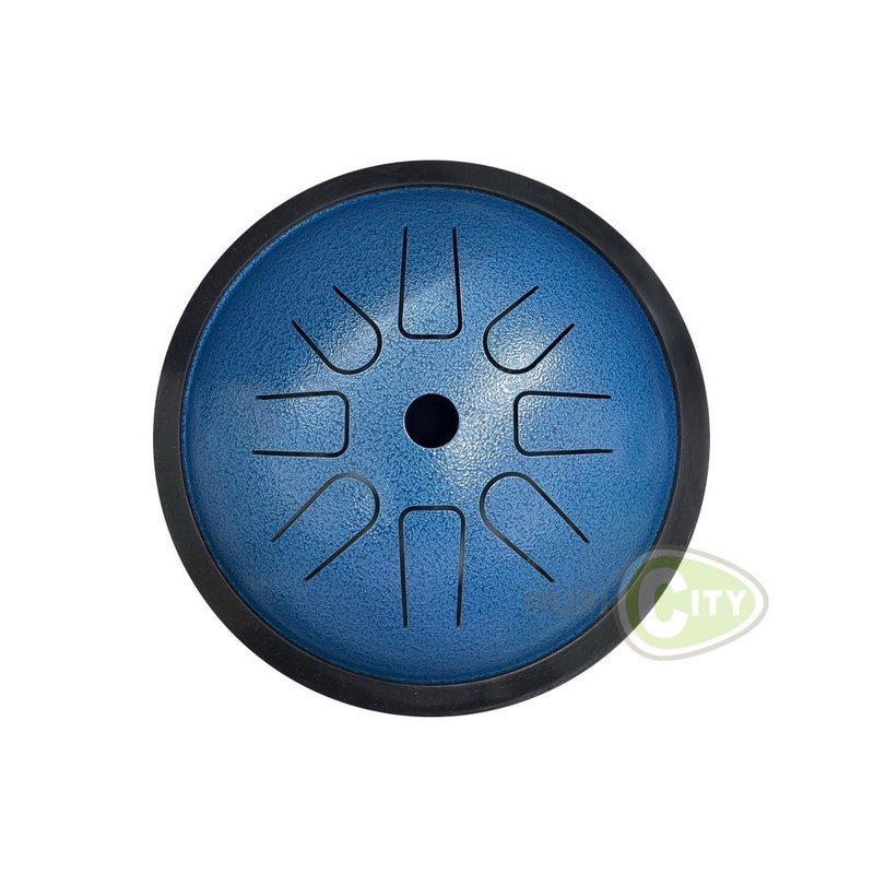 魯儒 6寸 8音 D調 高音鼓 伴侶鼓 空靈鼓 療癒樂器 碟型 正版(贈精美禮盒/鼓棒)海波紋 — 三峽鼓 / 打擊