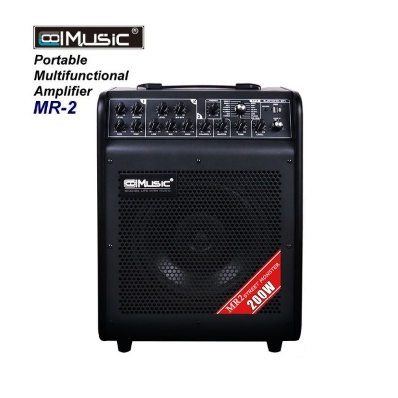 Coolmusic Coolmusic MR-2 300W 多功能攜帶式音箱 外場喇叭 — 三峽木吉他 / 民謠吉他