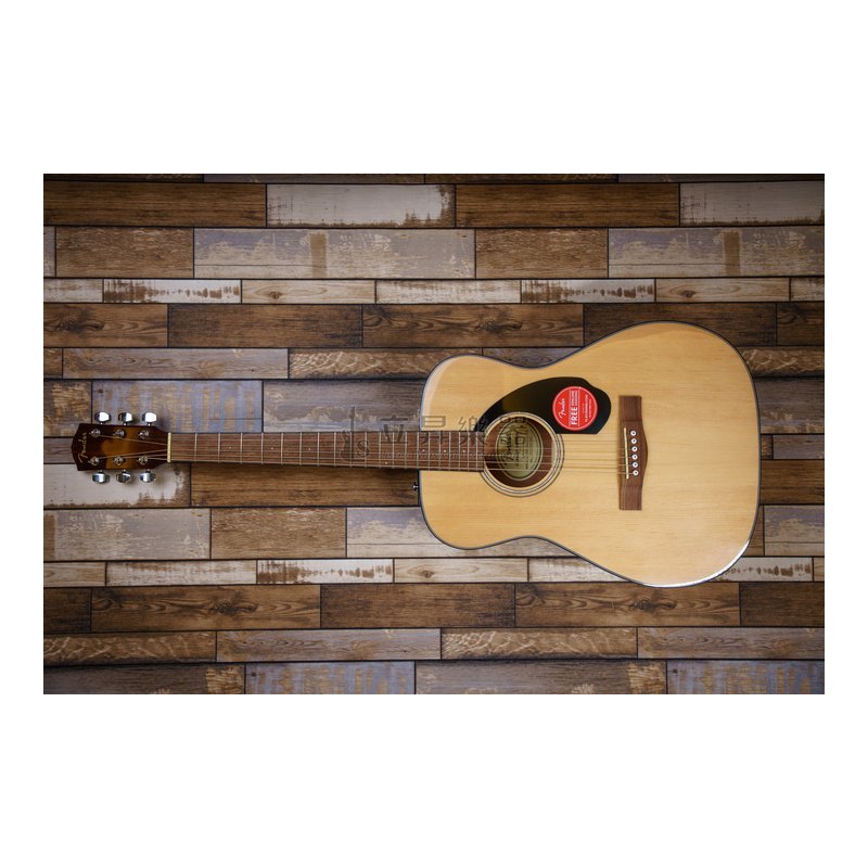 Fender 木吉他 Fender CC-60S Natural 原木色 Concert桶身 面單板木吉他 雲杉木面單板 桃花心側板 CC60S 附贈鋪棉厚袋 — 三峽木吉他 / 民謠吉他