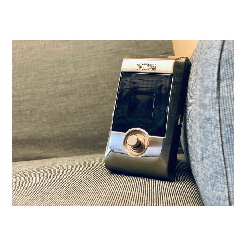 踏板式調音器-KORG 踏板式調音器-KORG Pitchblack PB-01-BN 拉絲銀 保固一年 — 三峽木吉他 / 民謠吉他