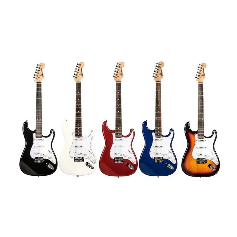 Bensons ST-1 Stratocaster 單單單拾音器 小搖座電吉他 黑色 Bensons ST-1 Stratocaster 單單單拾音器 小搖座電吉他 黑色 / 白色 （附贈琴袋、導線、背帶） — 三峽木吉他 / 民謠吉他