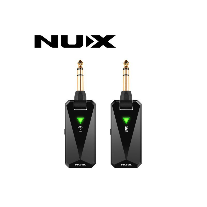 NUX NUX B-5RC 無線導線 黑色 附收納盒【6.3mm接孔適用】 — 三峽導線