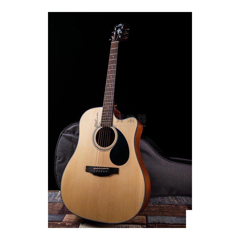 卡馬吉他 Kepma EDC-NM 41吋 雲杉面板/桃花心木側背板 合板 民謠吉他 — 三峽吉他 / Bass