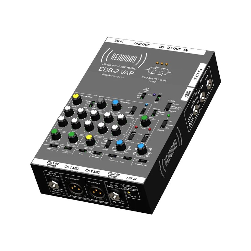 Headway Headway / EDB-2 VAP 真空管 雙軌前級/DI (吉他、貝斯、烏克麗麗可用) — 三峽烏克麗麗