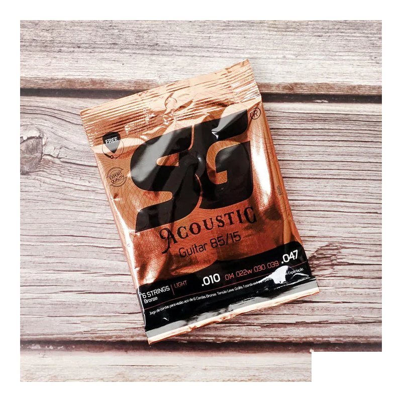 SG SG Strings 85/15 木吉他弦 黃銅 巴西製造（0.10\0.11可選） — 三峽木吉他 / 民謠吉他