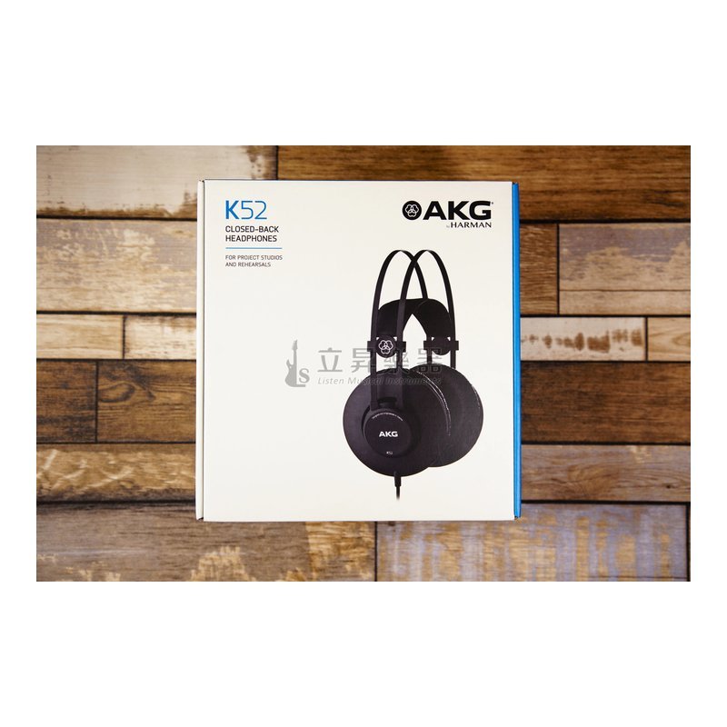 AKG 監聽耳機 AKG K52 封閉式監聽耳機 K 52 耳罩式 耳機 錄音 專業監聽耳機 — 三峽錄音 / 音響