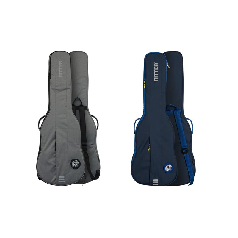 【兩款顏色】RITTER CAROUGE系列 電貝斯袋 Bass袋 ｜Atlantic Blue 大西洋藍 【兩款顏色】RITTER CAROUGE系列 電貝斯袋 Bass袋 ｜Atlantic Blue 大西洋藍 / Elephant Grey 大象灰 — 三峽吉他 / Bass