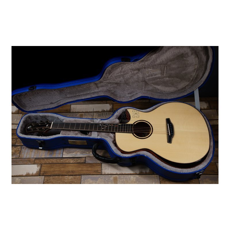 NAGA NAGA S-60GAC 光系列 Sungha Jung 鄭晟河代言 A+英格曼雲杉面板 剛果桃花心木側背板 全單 40吋 GA桶身尖缺角 附原廠硬CASE S 60GAC — 三峽木吉他 / 民謠吉他