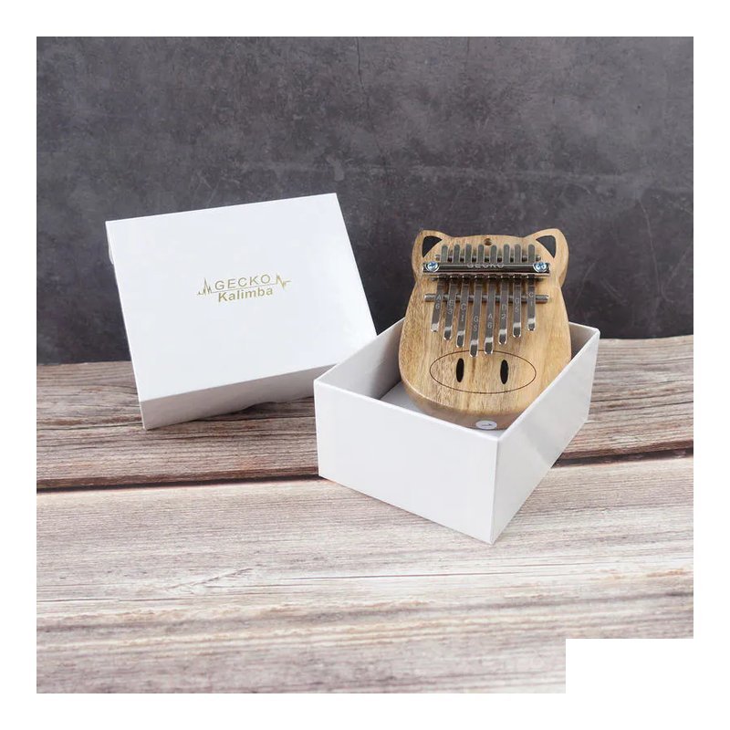 Gecko K8mini 8音拇指琴 迷你拇指琴 香樟木 — 三峽鼓 / 打擊
