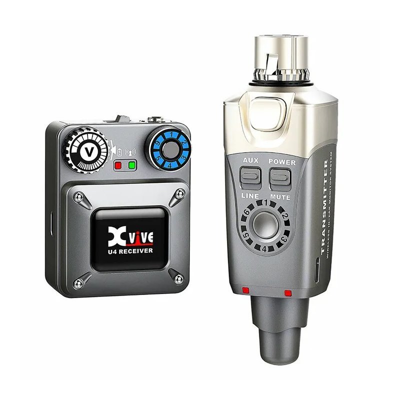 Xvive U4 IEM無線監聽系統 In-Ear Monitor Wireless System — 三峽錄音 / 音響