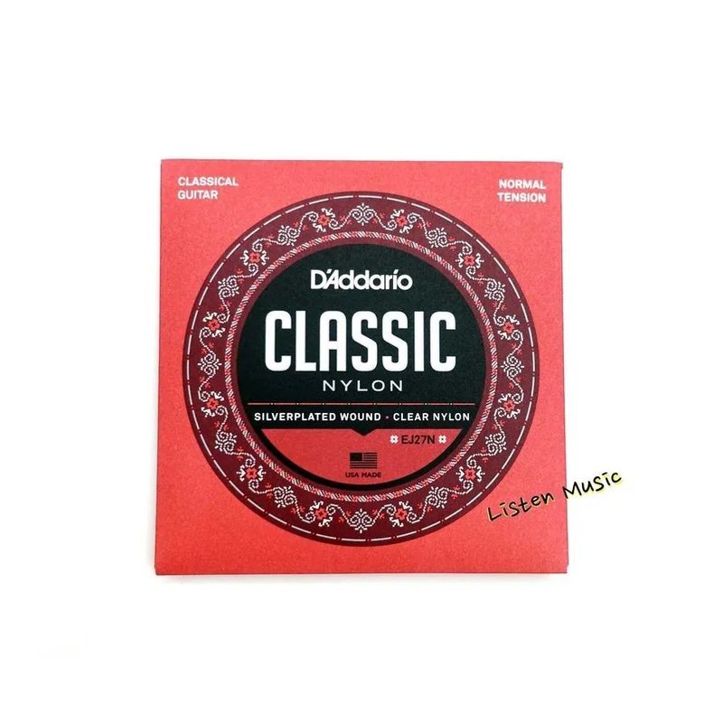 D'Addario D'Addario EJ27N 古典吉他弦 Daddario 美國製 一般張力 (28-43) — 三峽古典吉他