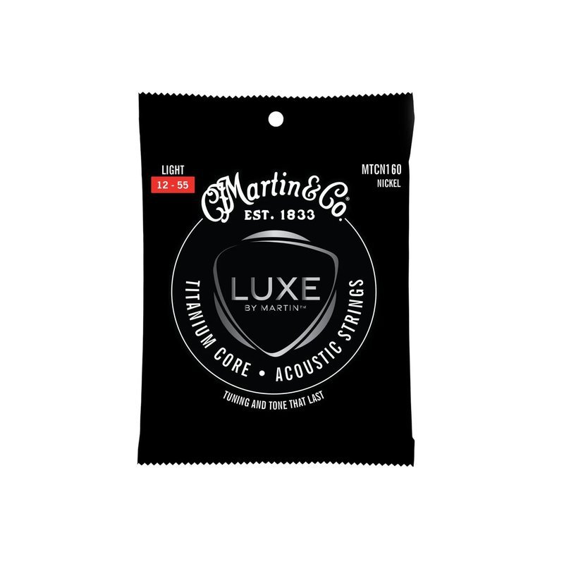 Martin Martin Strings Titanium Core MTCN160 鈦金屬芯頂級 民謠吉他弦 吉他弦 木吉他弦 琴弦 — 三峽木吉他 / 民謠吉他