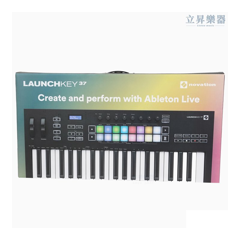 Novation 第三代 Novation Launchkey MKIII 主控鍵盤 【37鍵】 — 三峽電鋼琴 / 鍵盤