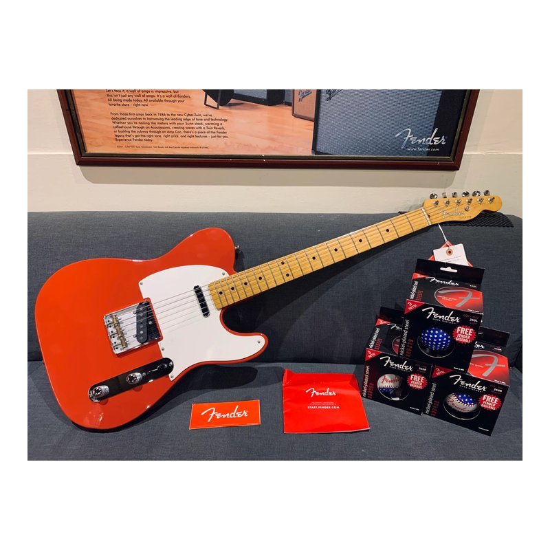 Fender Fender VINTERA 50S TELECASTER FRD 楓木指板 電吉他 墨廠 (附原廠琴袋) — 三峽木吉他 / 民謠吉他