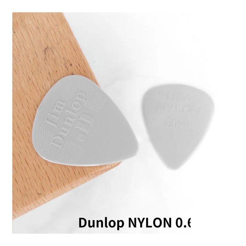 Dunlop Dunlop 4420 Nylon 吉他彈片 PICK 0.60／0.38mm — 三峽木吉他 / 民謠吉他