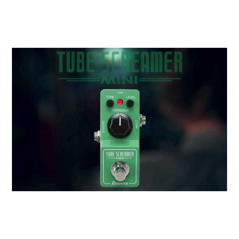 Ibanez Ibanez TUBE SCREAMER TS-MINI overdrive pedal 單顆 破音效果器 TS808迷你版 — 三峽效果器