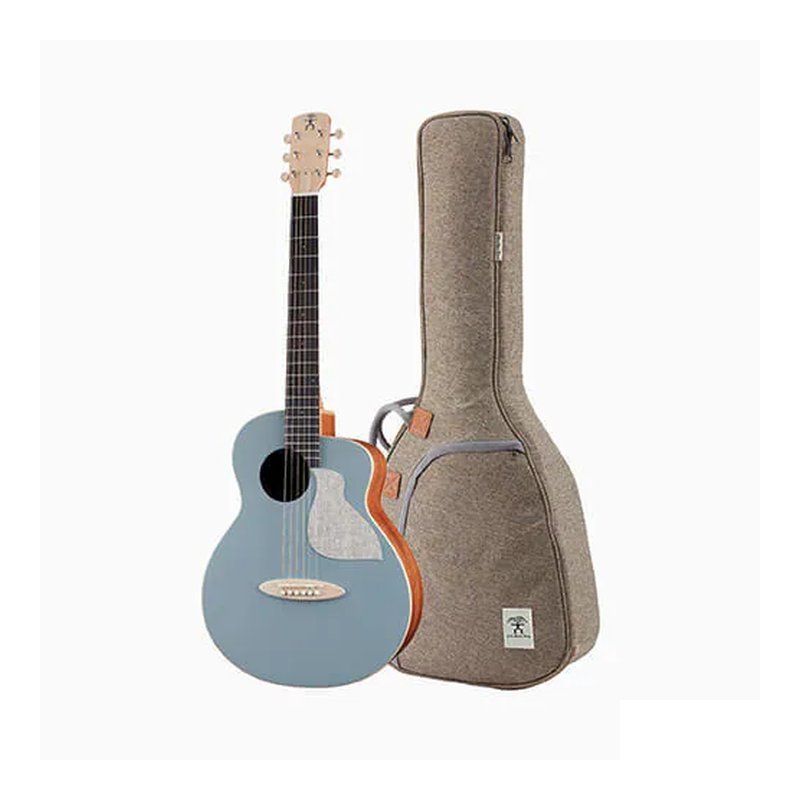 aNueNue aNueNue MC10-BA/MC10-BAE 原聲款 接電款 36吋 雲杉面單板 旅行吉他 鳥吉他 阿羅納藍【附原廠厚袋】 — 三峽吉他 / Bass