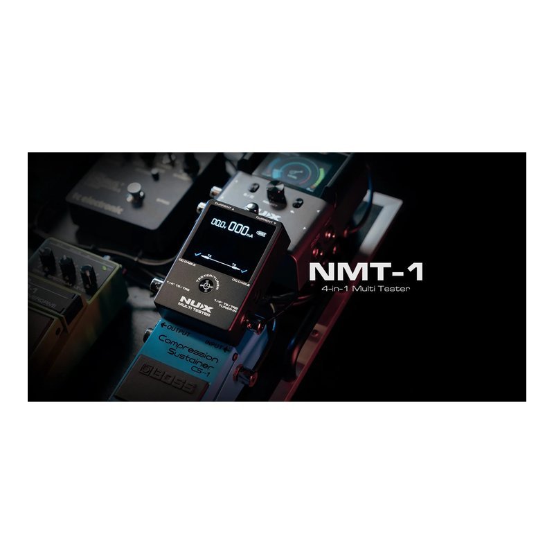 NUX NUX NMT-1 四合一 效果器/線材多功能檢測量表/調音器 — 三峽木吉他 / 民謠吉他