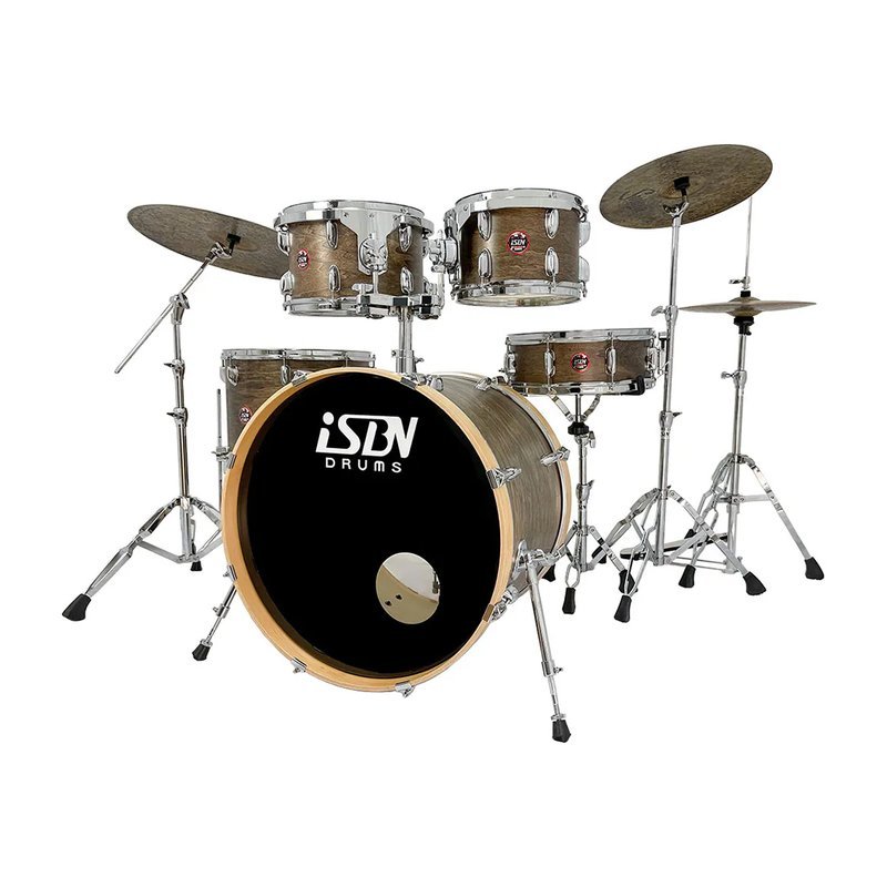 ISBN ISBN i-F-606V 爵士鼓組 懸吊中鼓｜五粒組｜附鼓椅 — 三峽鼓 / 打擊