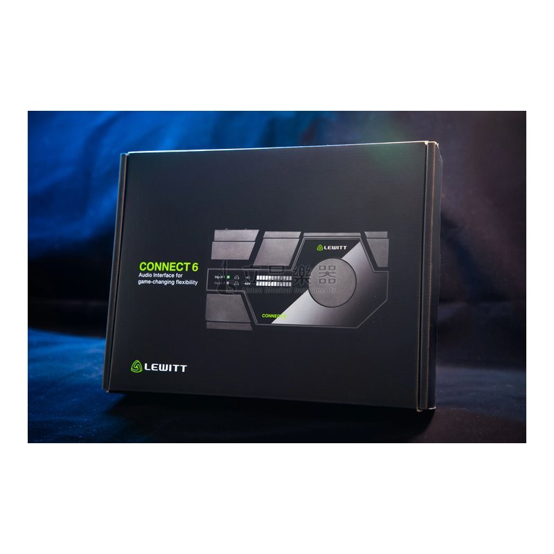 Lewitt Lewitt Connect 6 2進2出 錄音介面 — 三峽麥克風