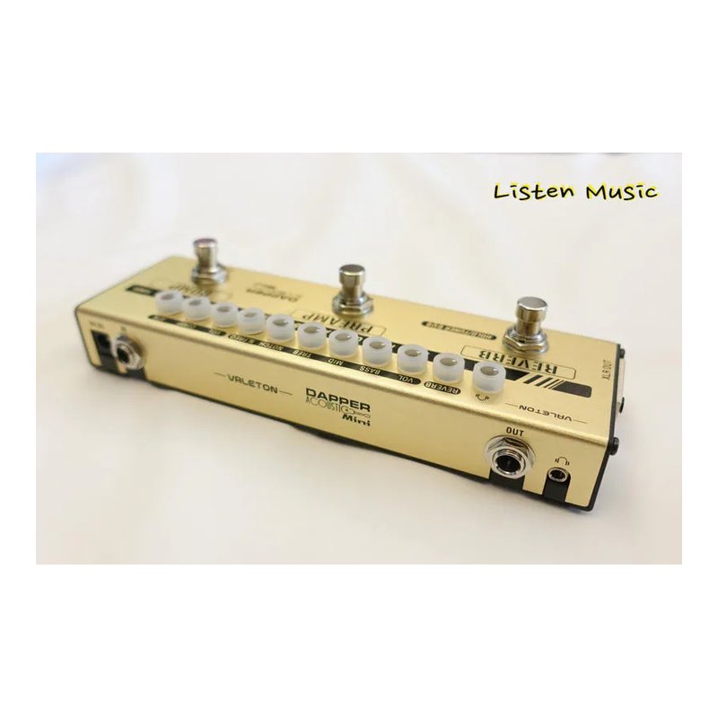 Valeton Dapper Acoustic Mini 多功能效果器 木吉他 效果器 公司貨 — 三峽吉他 / Bass