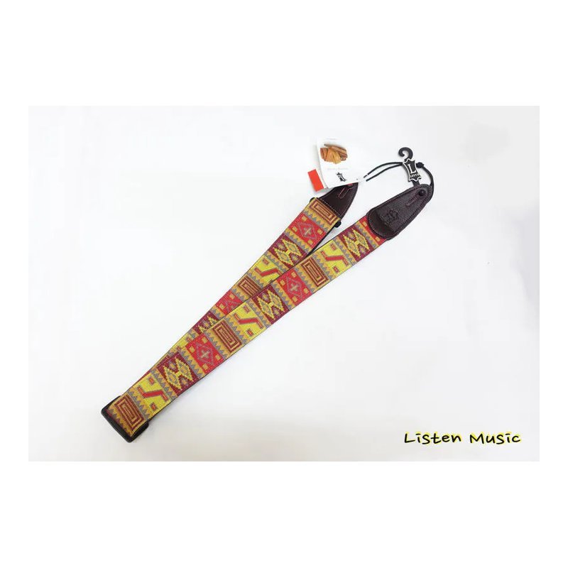 加拿大進口 LEVYS MGHJ2-006 木吉他 電吉他 貝斯 圖騰 背帶 — 三峽吉他 / Bass