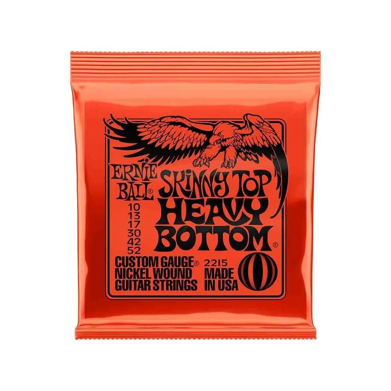 Ernie Ball Ernie Ball Skinny Top Heavy Bottom Slinky 2215 鎳纏繞 電吉他套弦 10-52 — 三峽木吉他 / 民謠吉他