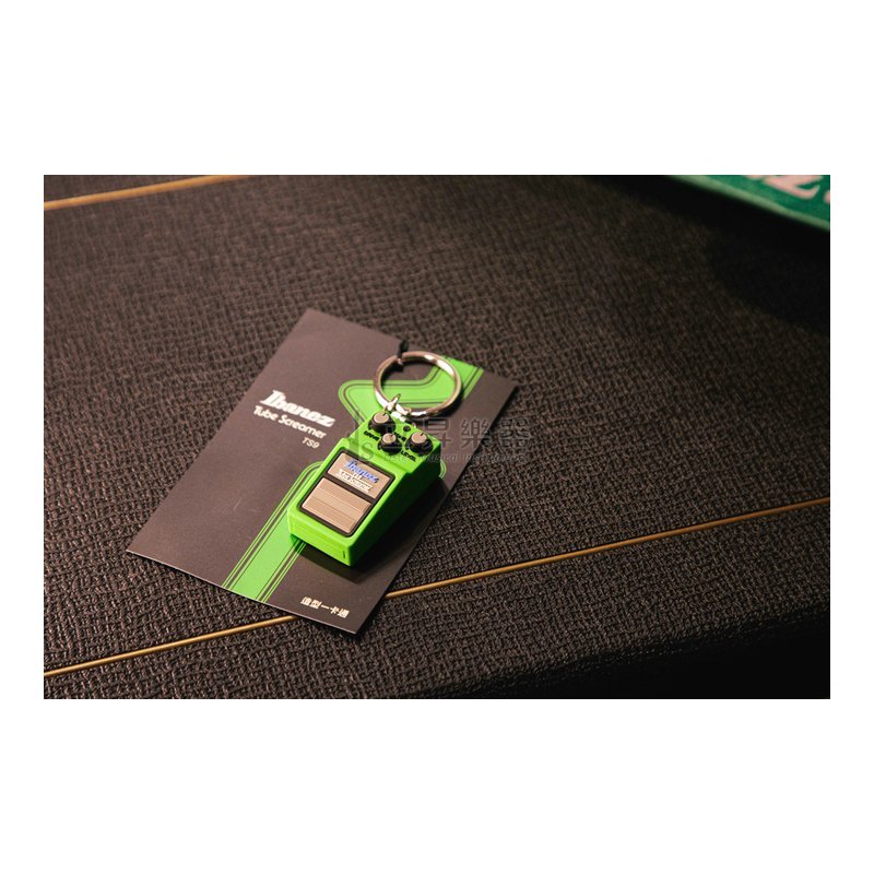 Ibanez Ibanez Tube Screamer TS9 造型一卡通 吊飾鑰匙圈 PVC軟膠材質 台灣獨家限定 — 三峽配件 / 週邊