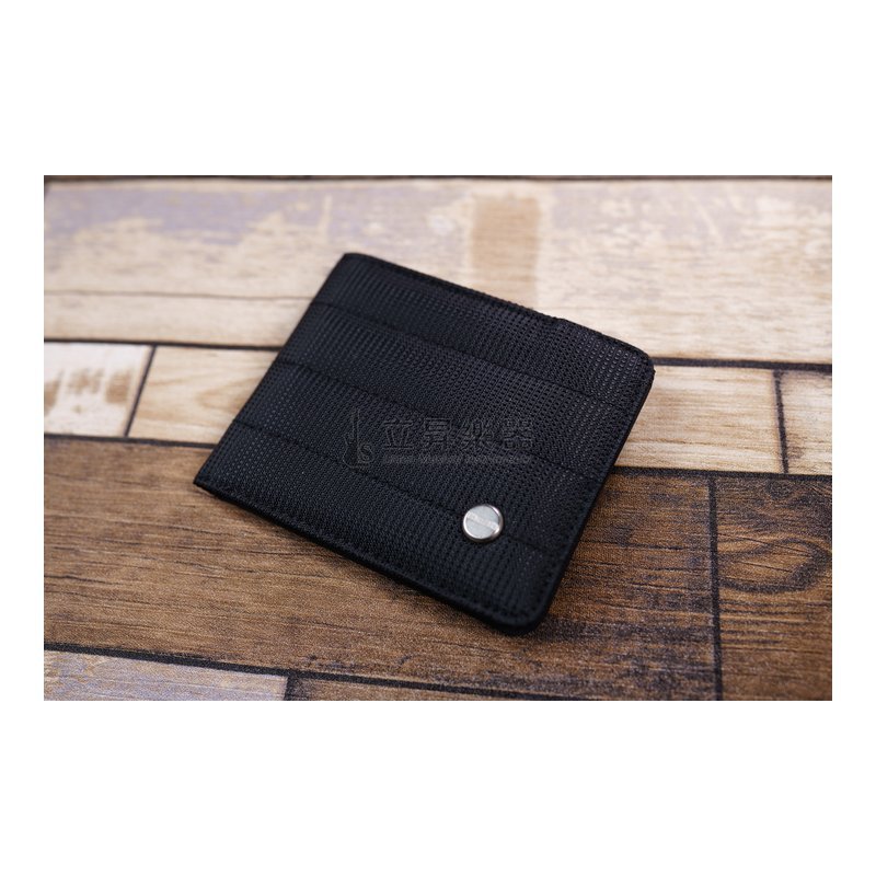 MONO 皮夾 MONO CVL-DCW-BLK WALLET DIE CUT-BLK 黑色 短夾 錢包 可放Pick — 三峽配件 / 週邊