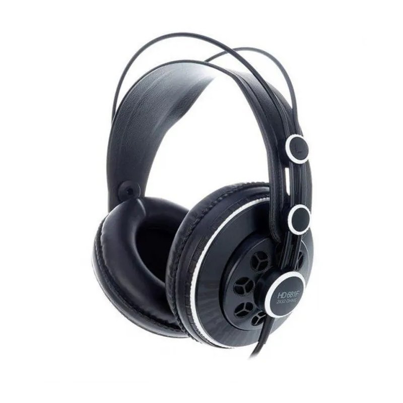 耳機 Superlux HD681F 人聲加強版 半開放式 監聽耳罩 監聽耳機 HD681 系列 — 三峽錄音 / 音響