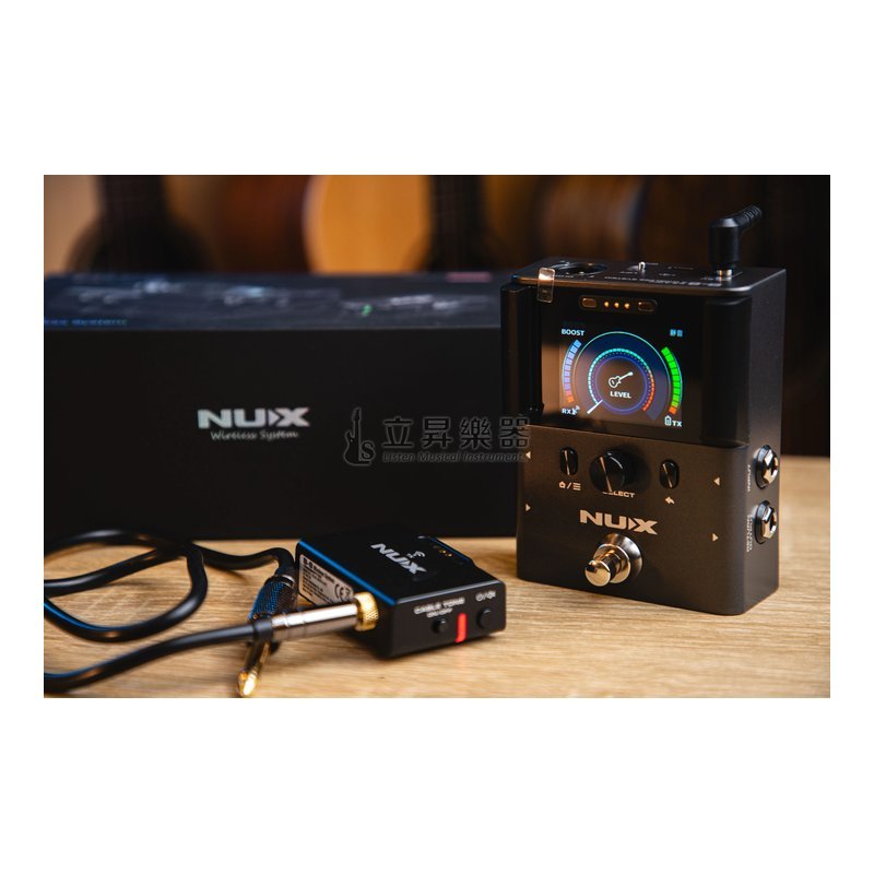 NUX NUX B-8 多功能無線系統 無線導線/DI/Boost/調音器 — 三峽音響 / 音箱