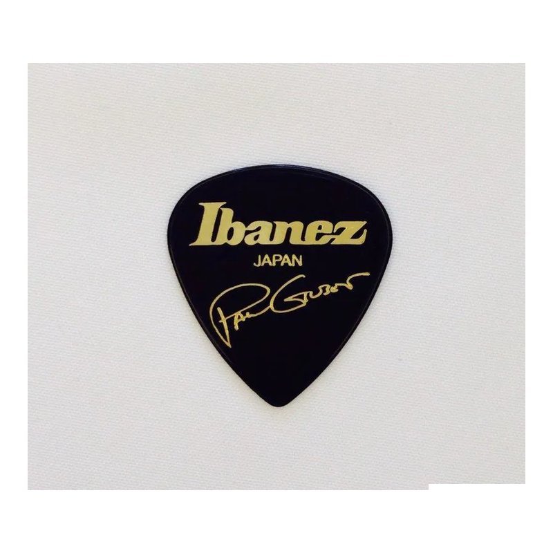 Ibanez Ibanez Pick Paul Gilbert 簽名款電吉他彈片 燙金畫像 — 三峽木吉他 / 民謠吉他