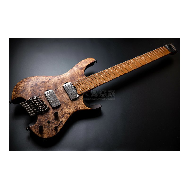Ibanez Ibanez QX527PB-ABS Quest系列 七弦無頭琴 電吉他 白楊木樹瘤 — 三峽電吉他