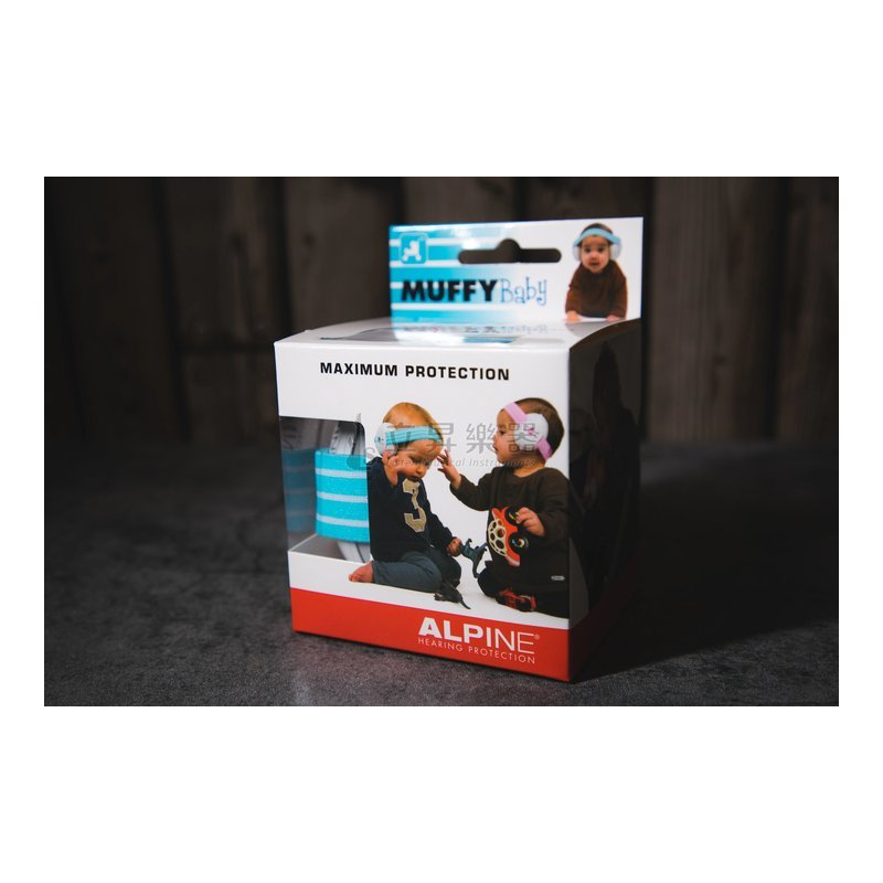 Alpine ALPINE MUFFY Baby 嬰幼兒隔音耳罩 耳塞 藍色 — 三峽音響 / 音箱