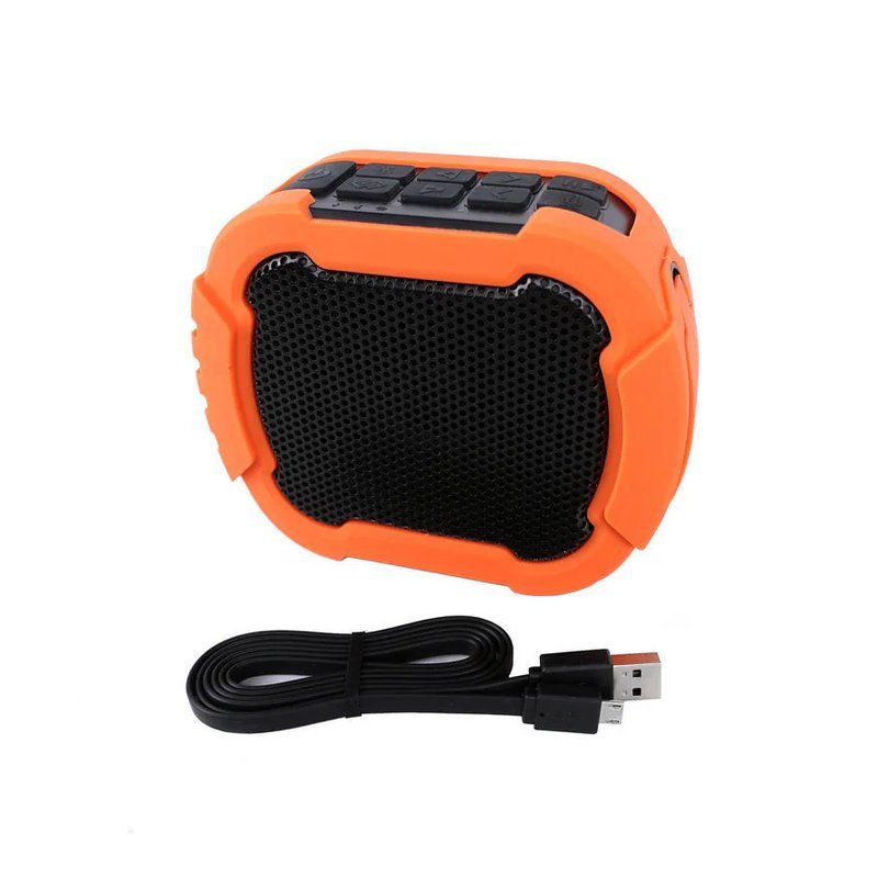 iCreation BT-143 IPX7等級 橘色/灰色 藍芽防水立體環繞音箱 — 三峽錄音 / 音響