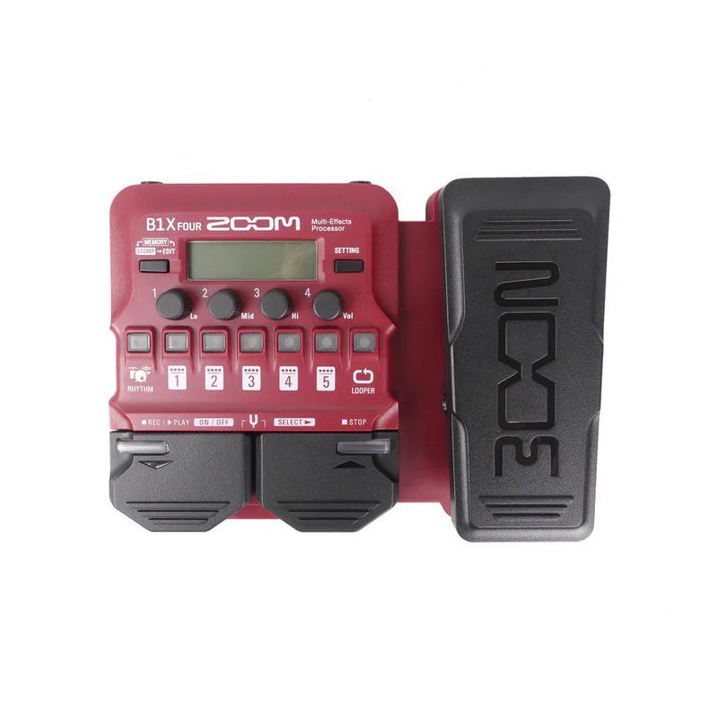 Zoom ZOOM B1X FOUR 電貝斯專用 綜合效果器 表情踏板款 — 三峽吉他 / Bass