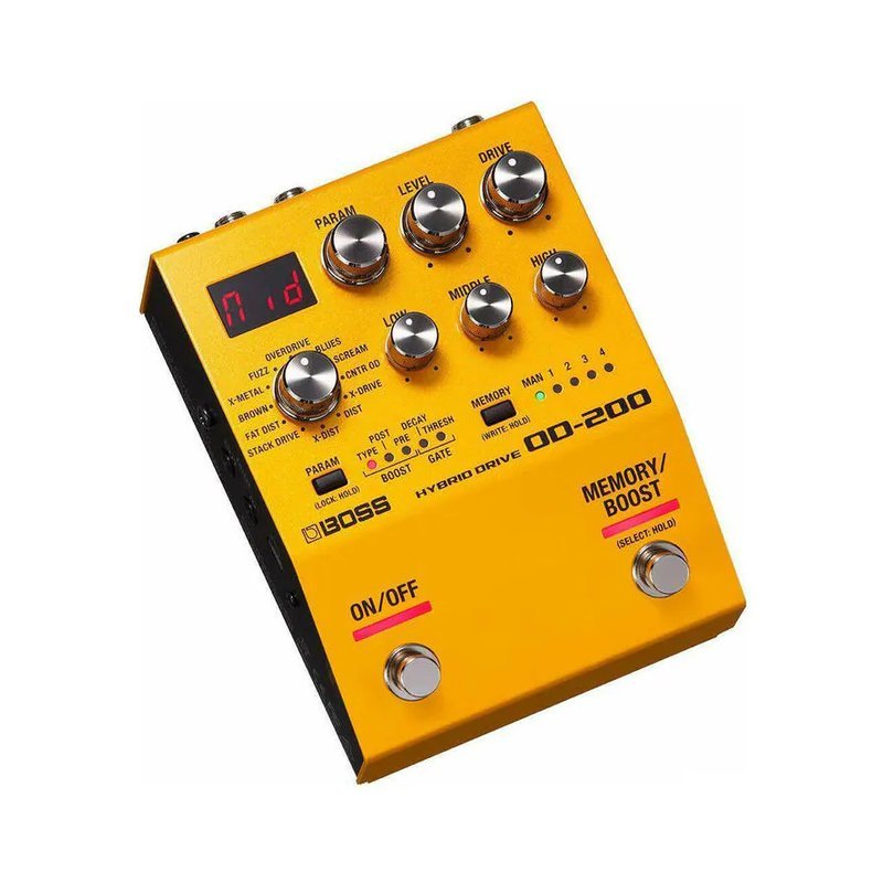 BOSS BOSS OD-200 Hybrid Drive 破音效果器 單顆效果器 — 三峽電鋼琴 / 鍵盤