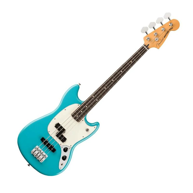 【Fender旗艦館】Fender Player II Mustang Bass PJ Rosewood 【Fender旗艦館】Fender Player II Mustang Bass PJ Rosewood / Maple 電貝斯 墨廠 (共五色) — 三峽吉他 / Bass