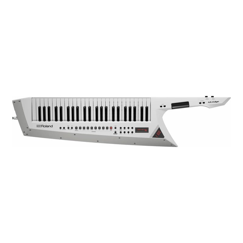 Roland Roland AX-EDGE KEYTAR 49鍵 白色/紅黑 肩背式合成器 — 三峽電鋼琴 / 鍵盤