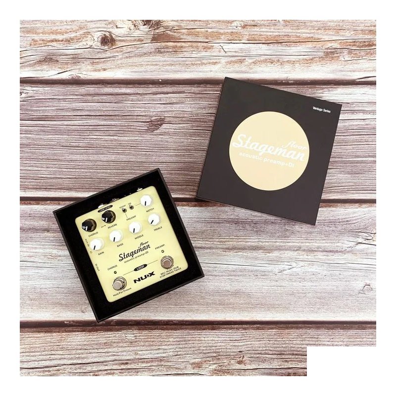 NUX Nux Stageman Floor NAP-5 木吉他 前級效果器 內建 Di、LOOP (購買即搭贈 Prefox 捲弦器) — 三峽木吉他 / 民謠吉他