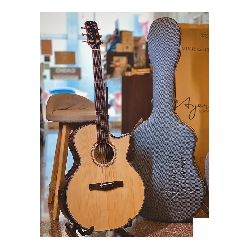 AYERS AYERS 25th週年紀念琴 AY-25SJ 全單板民謠吉他 — 三峽吉他 / Bass