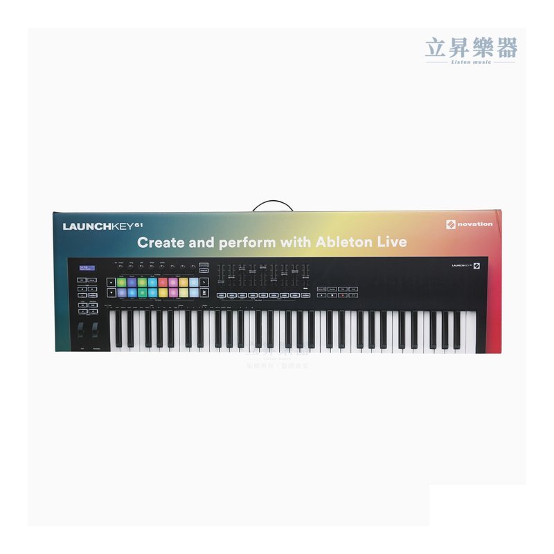 Novation 第三代 Novation Launchkey MKIII 主控鍵盤 【61鍵】 — 三峽電鋼琴 / 鍵盤
