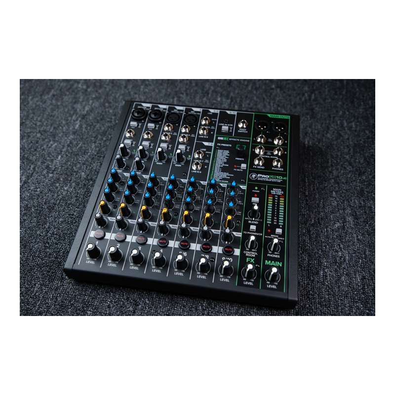 Mackie Mackie ProFX10v3 10軌類比混音器 USB錄音介面 24種效果 贈Pro Tools — 三峽麥克風