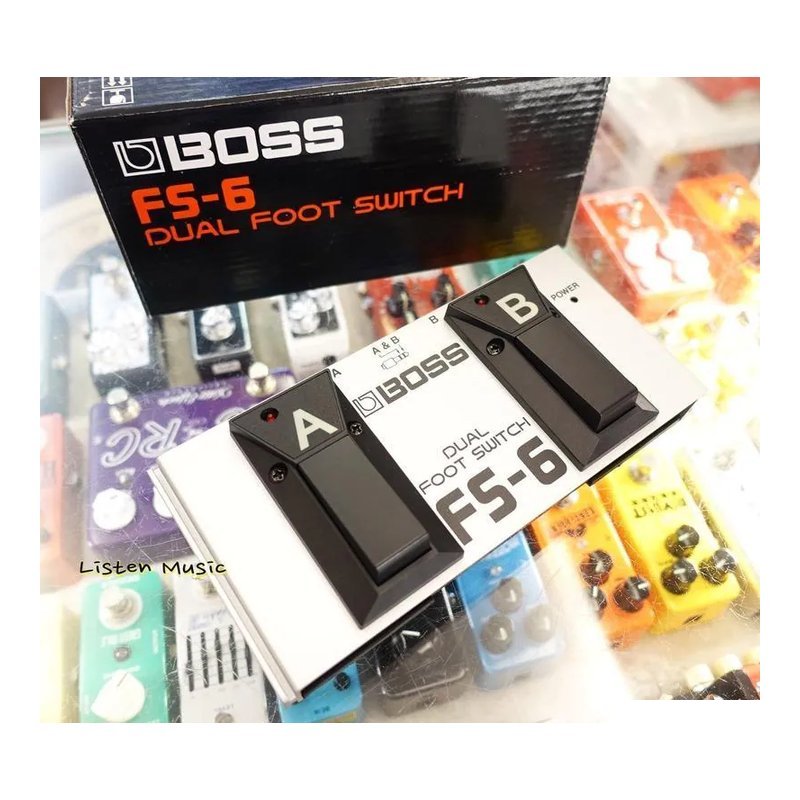 BOSS BOSS FS-6 效果器 音箱 切換踏板 FS6 FOOT SWITCH — 三峽效果器