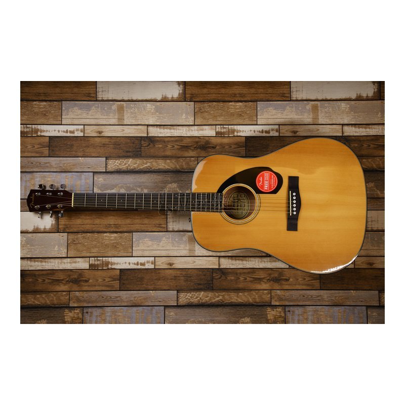 Fender 木吉他 Fender CD-60S Natural 原木色 D桶 41吋 面單板木吉他 雲杉木面單板 桃花心側板 CD60S 附贈鋪棉厚袋 — 三峽木吉他 / 民謠吉他