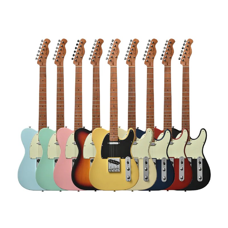 Bacchus Bacchus / BTE-1-RSM/M 烤楓木(琴頸+指板) 日系電吉他(9色) — 三峽吉他 / Bass