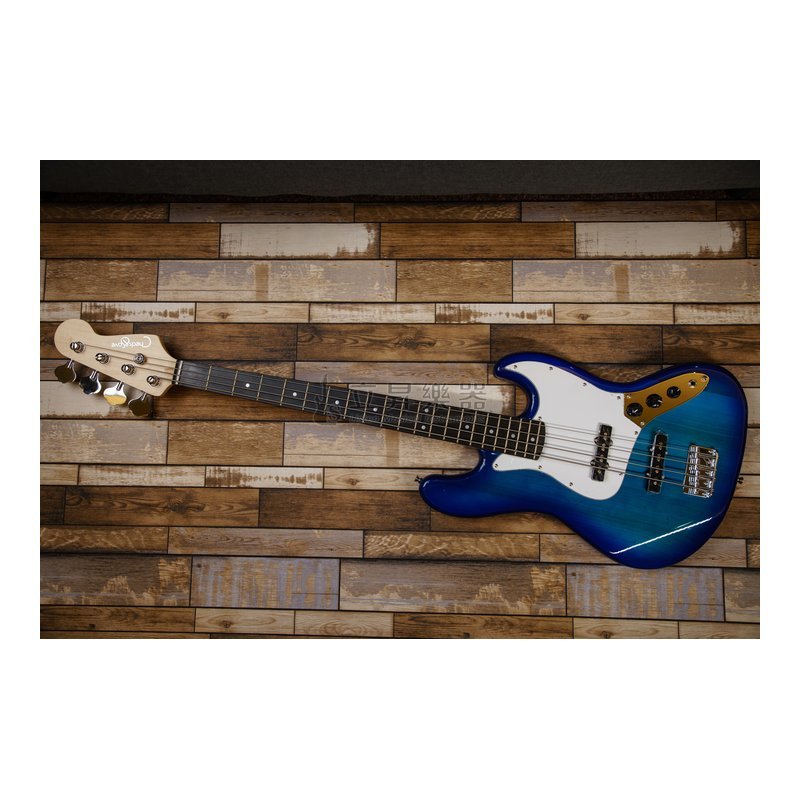 貝斯 Check Save HB-002BL Jazz Bass 藍色 電貝斯 附琴袋 HB 002 BL HB002 — 三峽吉他 / Bass